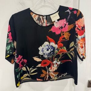 Mason Multicolor Floral Women's Blouse